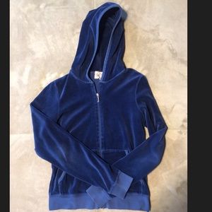 Royal Blue Juicy Velour Zip-up!